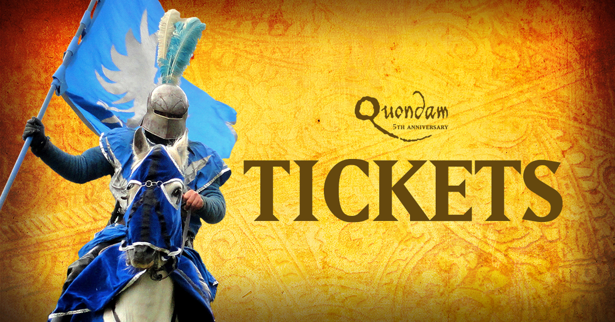 Quondam ticket naar de Middeleeuwen » Quondam.be
